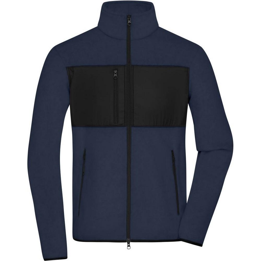 James and Nicholson Mens Fleece Jacket