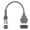 6PIN Naar 16PIN Diagnostische OBD2 Kabel Adapter, OBDII Scanner Vervanging Voor CAN AM Moto ATV UTV Motorfiets Fiets Gereedschap Duurzaam
