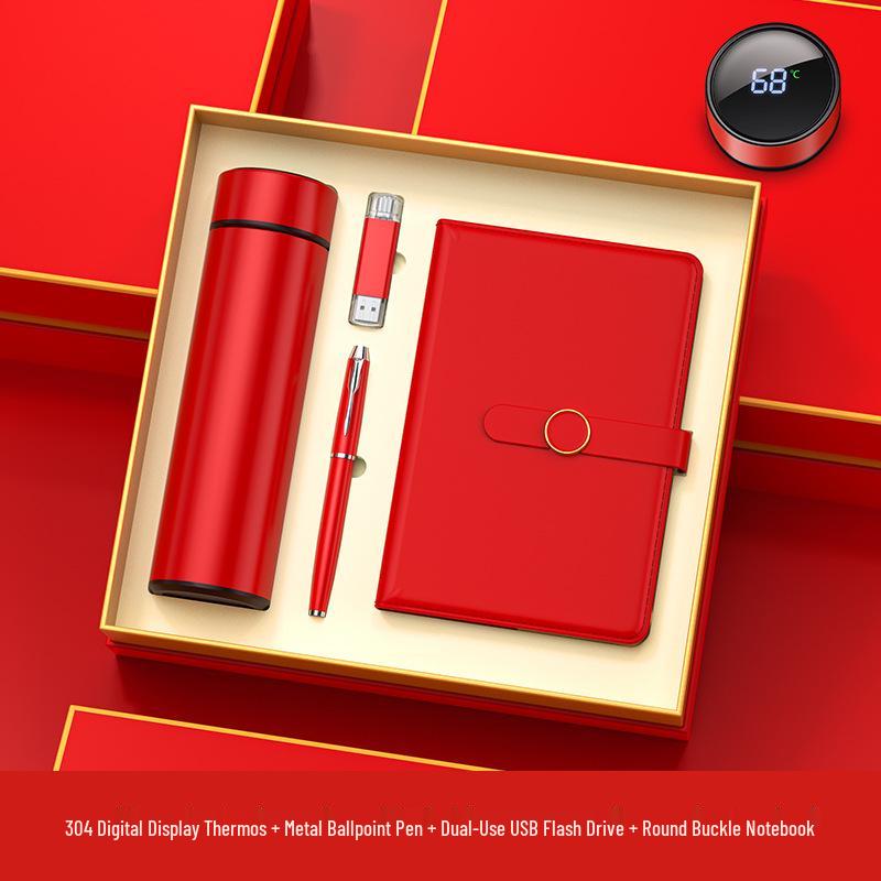 Custom Logo High-End Business Gift Set for Clients and Employees - Perfect for Anniversaries and Events