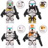 8pcs Of Various Soldiers, Children's Assembled Building Humanoid Toys