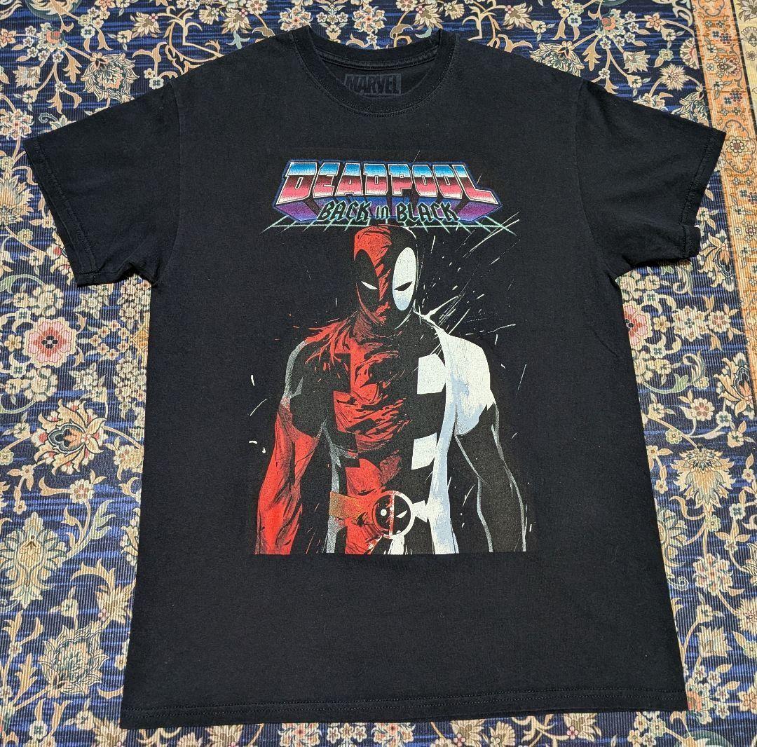 MARVEL Deadpool Back in Black T-Shirt XXL