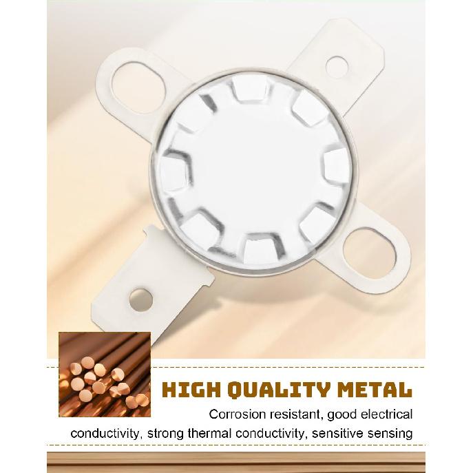 Thermal Switch Fit for Bradford White Water Heater Replaces 2394367602, Resettable