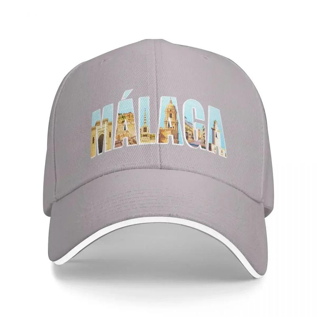 Malaga Souvenir Baseball Cap Wild Ball Hat Party Hat Funny Hats FeUnisex Unisexs