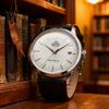 Retro-Blasen-Spiegel transparent einfacher Stil Uhr vollautomatische mechanische Herrenuhr RA-AC0M03S10B