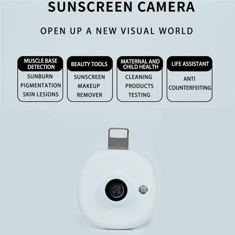 Cámara UV A34R Para Teléfono Visible Protector Solar Facial Teléfonos de Doble Cámara de Alta Definición Plug And Play