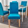Velvet Chair Cover Stretch Dining Chair Slipcover Elastic Spandex Covers for Chairs Universal Housse Pour Chaise Solid Stoelhoes