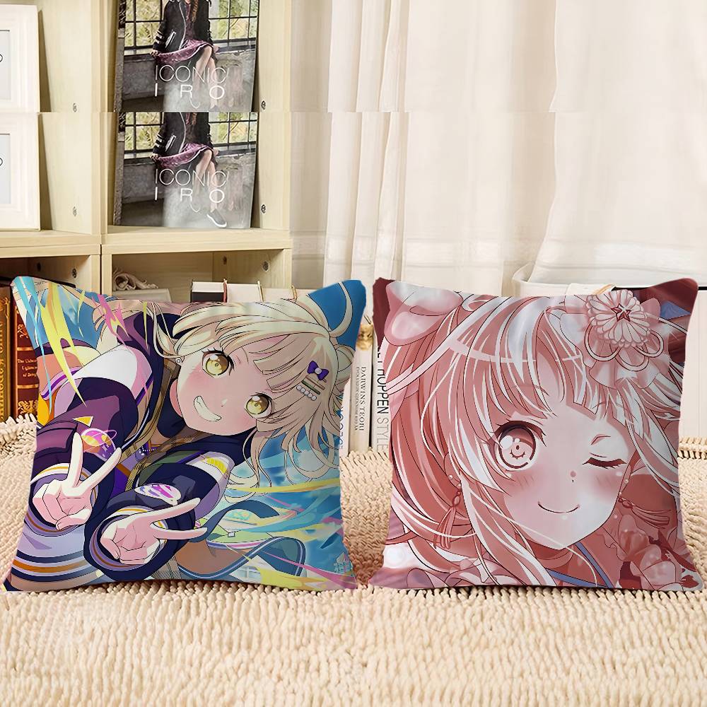 Anime K-Kokoro Tsurumaki Personalized Pillow Dust Cover Bedroom Kids Party Decoration Pillowcase Birthday Children Gift