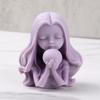 Princess Dolls Series Gypsum Mold Cute Girl Portrait Candle Making Handmade Soap Resin Epoxy Silicone Mould Girls Birthday Gifts