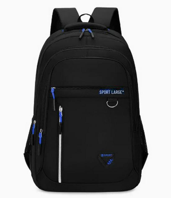 Men's Casual Travel Backpack - Large Capacity for Business, School, and Sports