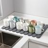 Quick Dry Tableware Drain Pad Diatomite Cup Drain Pad Bath Mat Dish Drying Mat  Vegetable
