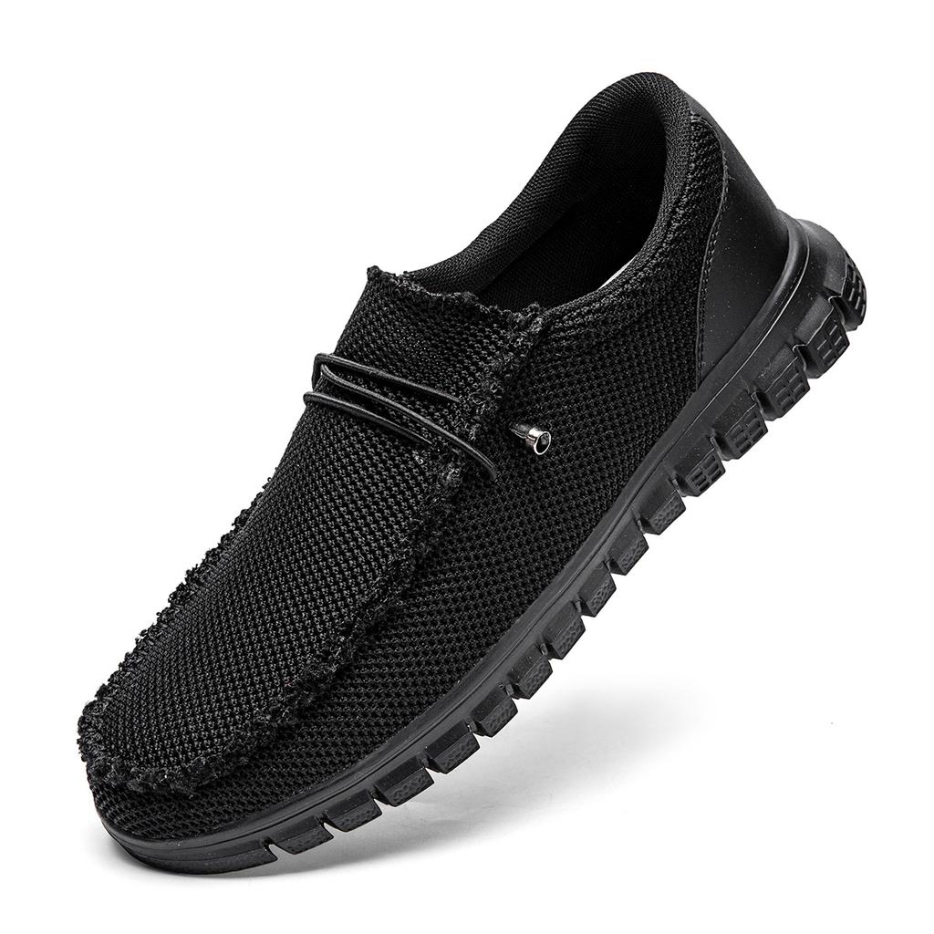 Fashion Fujeak Fashion Lightweight Loafers Plus Size Comfortable Flat Shoes for Men Non-slip Outdoor Jogging Footwear Fitness Sneakers