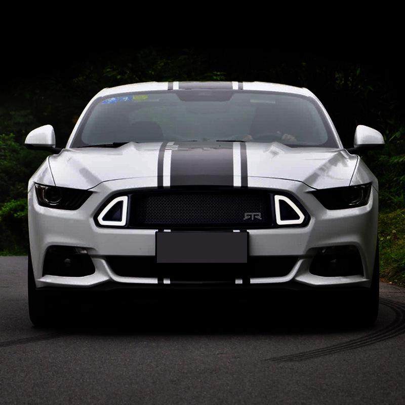 LED-Enhanced Pig Nose Grille for 2015-2017 Ford Mustang