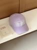 Korean Summer Flower Embroidered Baseball Cap For Women Soft Top Retro Casual Wide Brim Face Slim Peaked Sun Hat