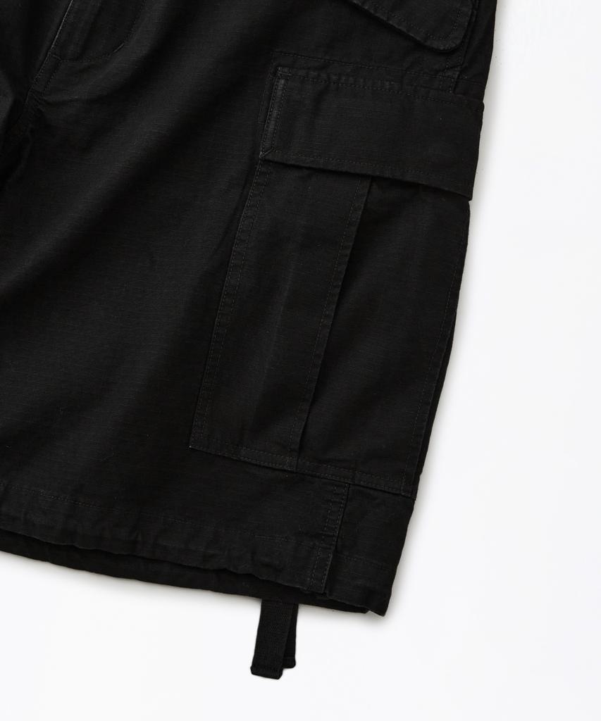 OUTSTANDING M-51 Wide Cargo Shorts_Black