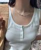 Iamj Vanilla Blue Bead Necklace