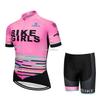 Men Women Cycling Jersey Set Short Sleeve Quick Dry Breathable Performance Kit Fall Ride