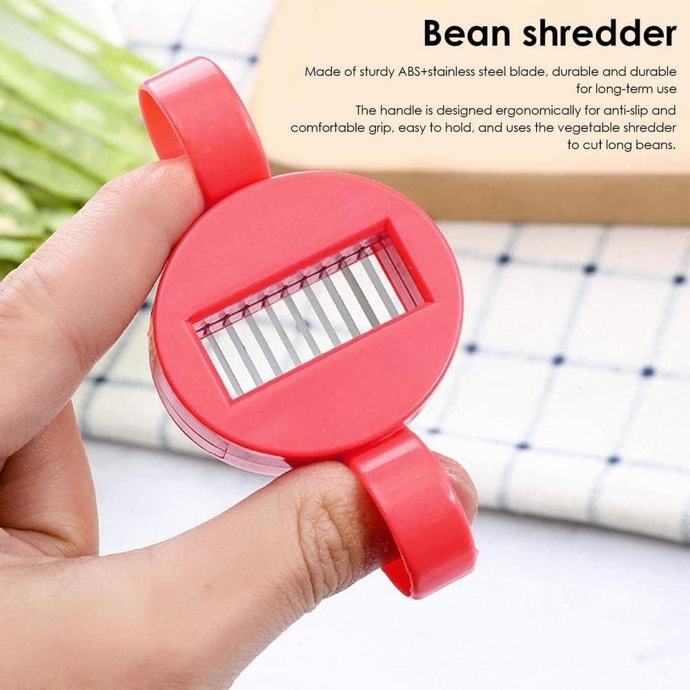 Sharp Bean Pulling Shredder Device Stainless Steel Blade Slicing Knife for Vegetables Wire Drawing Machine Kitchen Cutting Tool