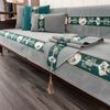 New Chinese Style Chenille Sofa Covers All-season Living Room Universal Sofa Cushion Anti-slip Solid Wood Couch Cover Decor Mat