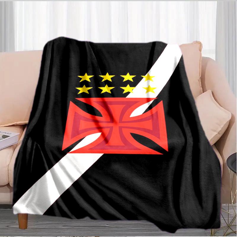 Vasco Football Club Printed Throws Blanket Soft Flannel Blankets for Couch Bed Gifts for Men Women Picnic blanket Christmas gifts