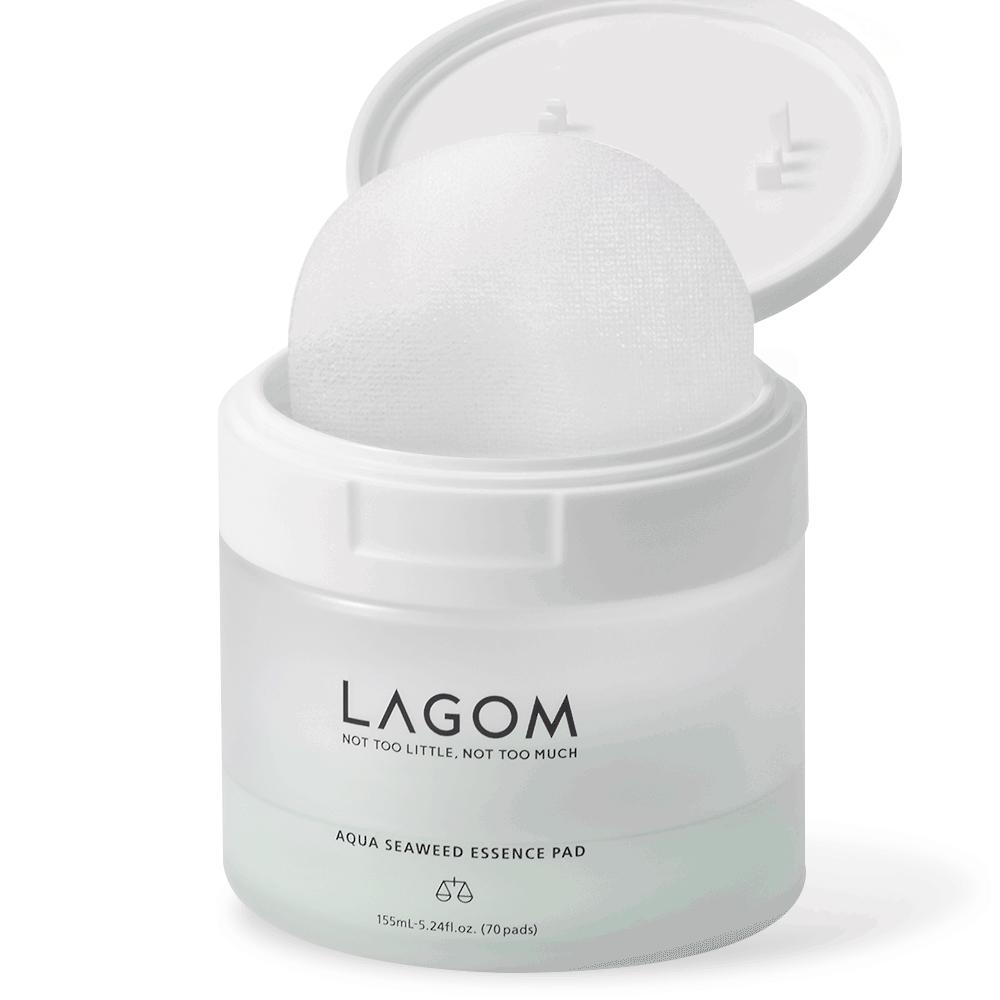 LAGOM Aqua Seaweed Essence Pad 155ml 70EA