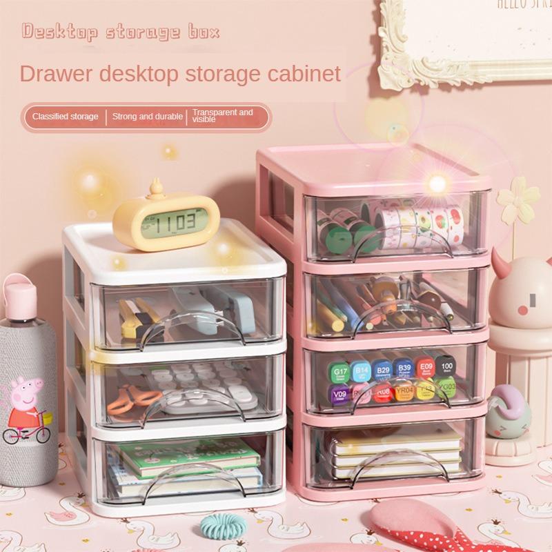 Multi-Layer Desktop Drawer Storage