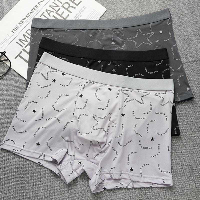 XL-4XL Men Boxer Underwear Breathable Plus Size Shorts Male Comfort Antibacterial Boxers