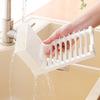 Kitchen Bowl And Chopstick Storage Rack Foldable Hanging Drain Bowl Rack Two In One Stove Top Drain Rack Dish Drying Rack Kitche