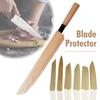 Kryt na nůž v japonském styluChránič čepele kuchařského nožeDřevěná pochva na nůžDržák čepelePochvaPochva s magnetickým uzávěrem