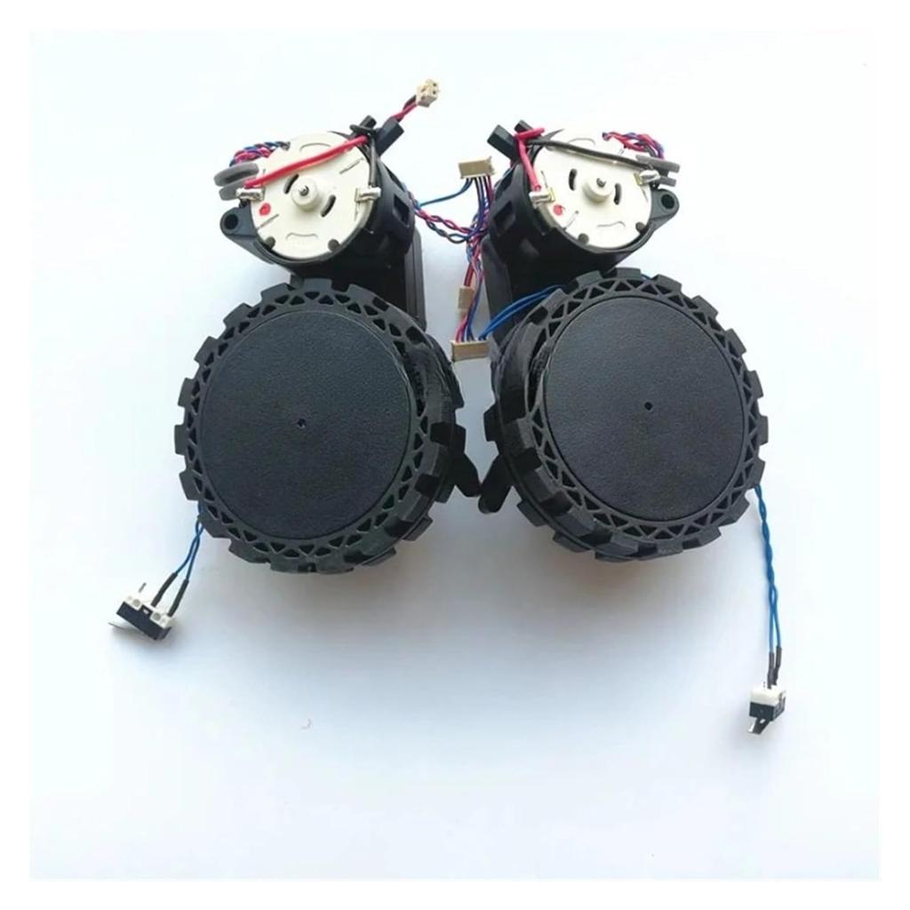Vacuum Wheel Motor Assembly. Compatible for Yeedi VAC Station DVX34 Robotic Vacuum Parts Wheel Engine Vacuum Robot Wheel Spare Part. (Color : R
