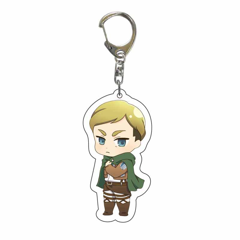 Attack On Titan Anime Acrylic Keychain Pendant - Creative Jewelry Gift