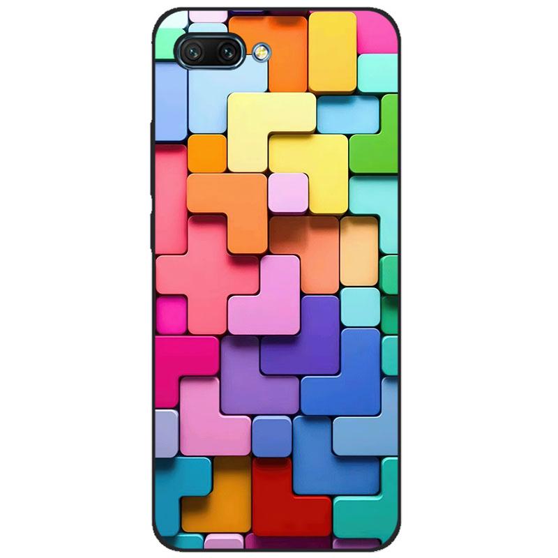 For honor 10 case soft silicon tpu back phone cover for huawei honor 10 Case Etui protective printing coque black tpu case