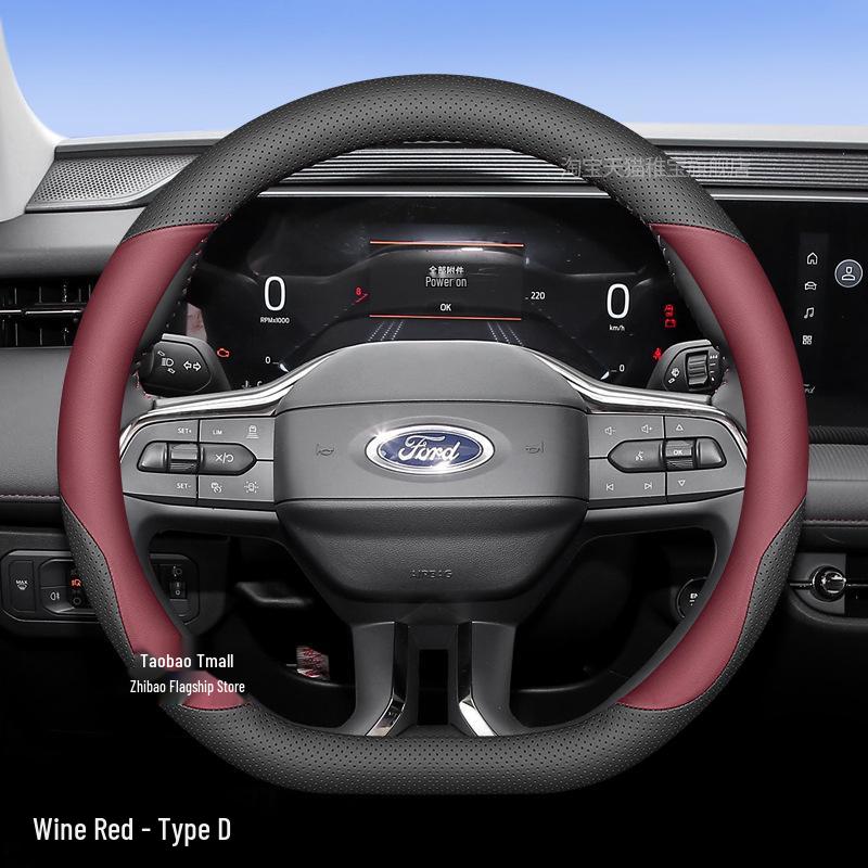 2025 Ford Mondeo Steering Wheel Cover for All-Season Interior Protection (Explorer, EVOS, Escape)
