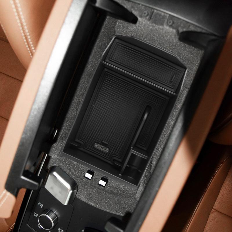 For Mercedes M ML GLE W166 W167 2011- GL GLS X166 2012- GLE Sport SUV Armrest Box Tray Storage Organizer Accessories