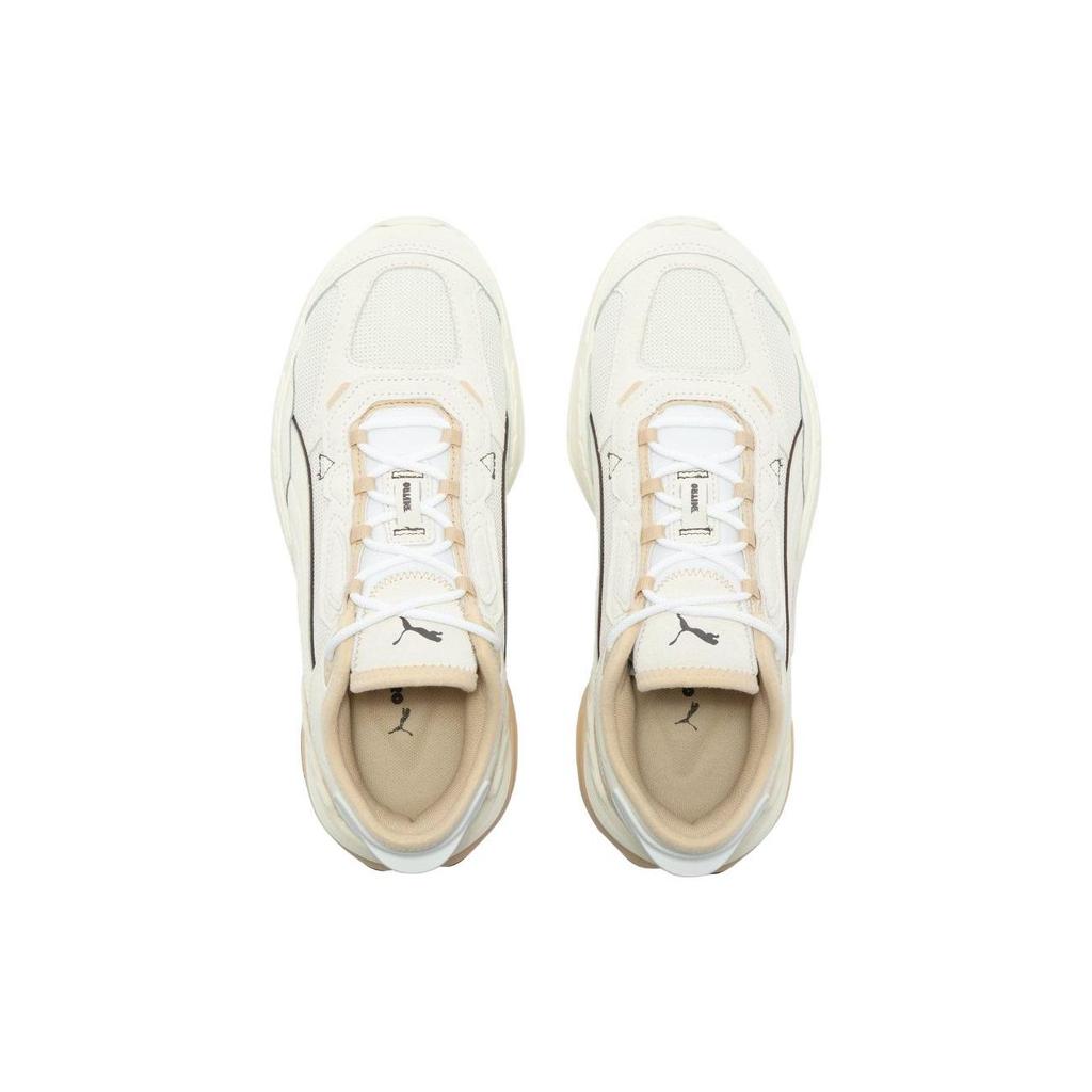 Puma Extent Nitro Heritage Whisper White Beige Unisex Sneakers Grey Vaporous-Grey 385556-02