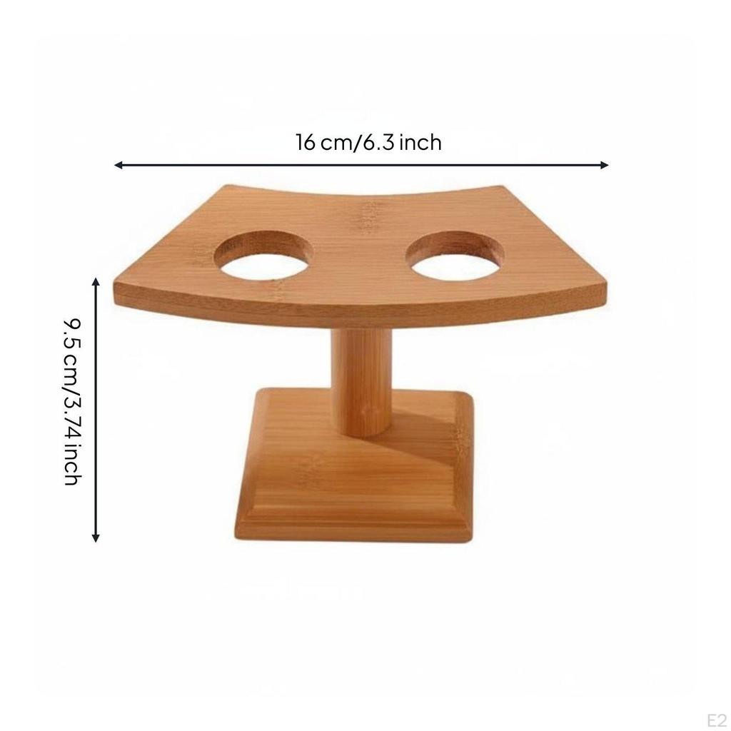 Holz-Taco-Halter Kreative Anrichte Sushi-Ständer Holz-Display