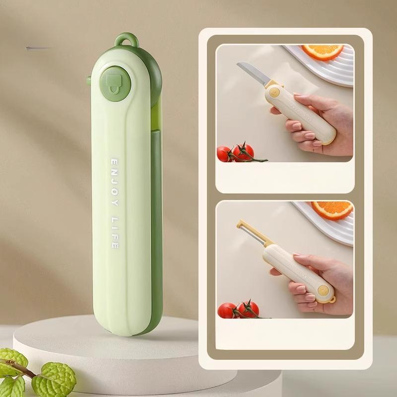 

Овощечистка и Фрукточистка Два-в-одном Портативная Многофункциональная Овощечистка для Студенческих Общежитий Домашняя Яблокочистка 1pc зелёный