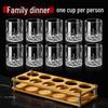 Youluo Premium Handmade Baijiu Glass Set with Decanter