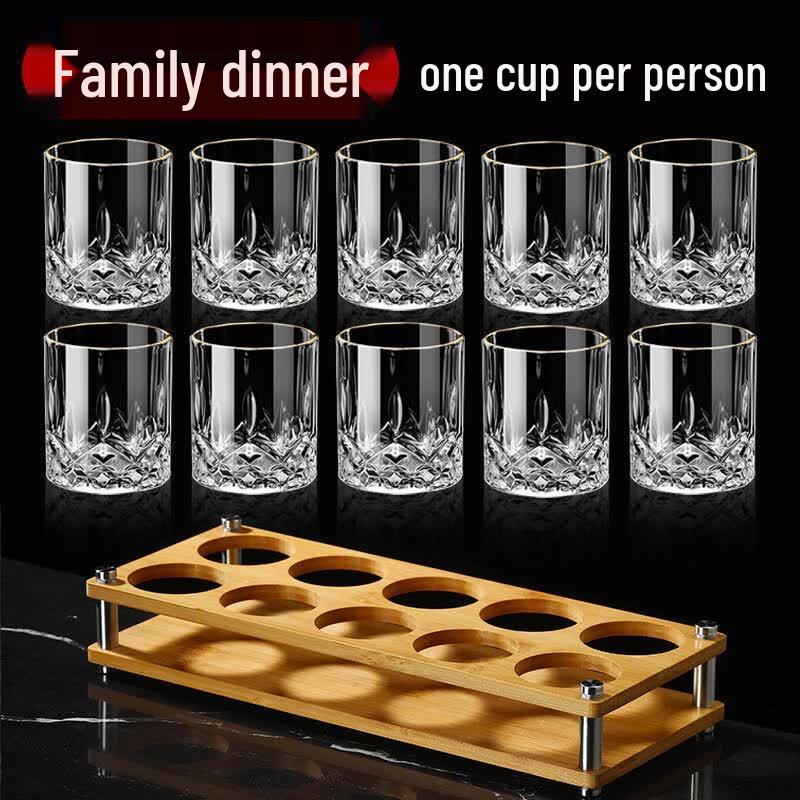 Youluo Premium Handmade Baijiu Glass Set with Decanter
