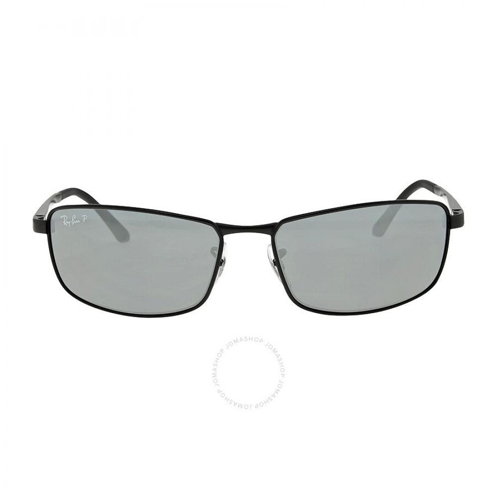 

Ray Ban Polarized Grey Gradient Rectangular Men s Sunglasses RB3498 006 81 61