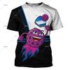Pickleball Sport Funny T-shirt For Men Women Trend 3d Print Short Sleeve Oversized