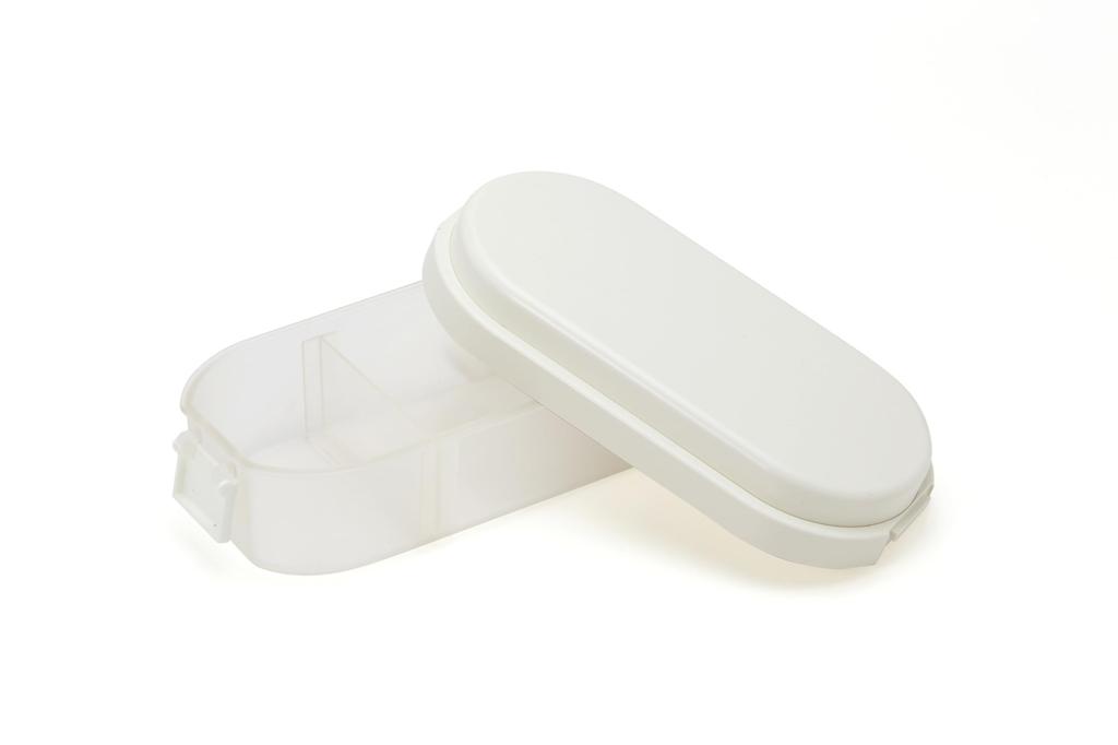 Plus Dome Lunchlåda med Integrerad Iskupol Mjölk x x 600ml Enkel Lämplig för Kvinnor och Lätt Klämspänne Mikrovågsugn Diskmaskinssäker och Avdelare