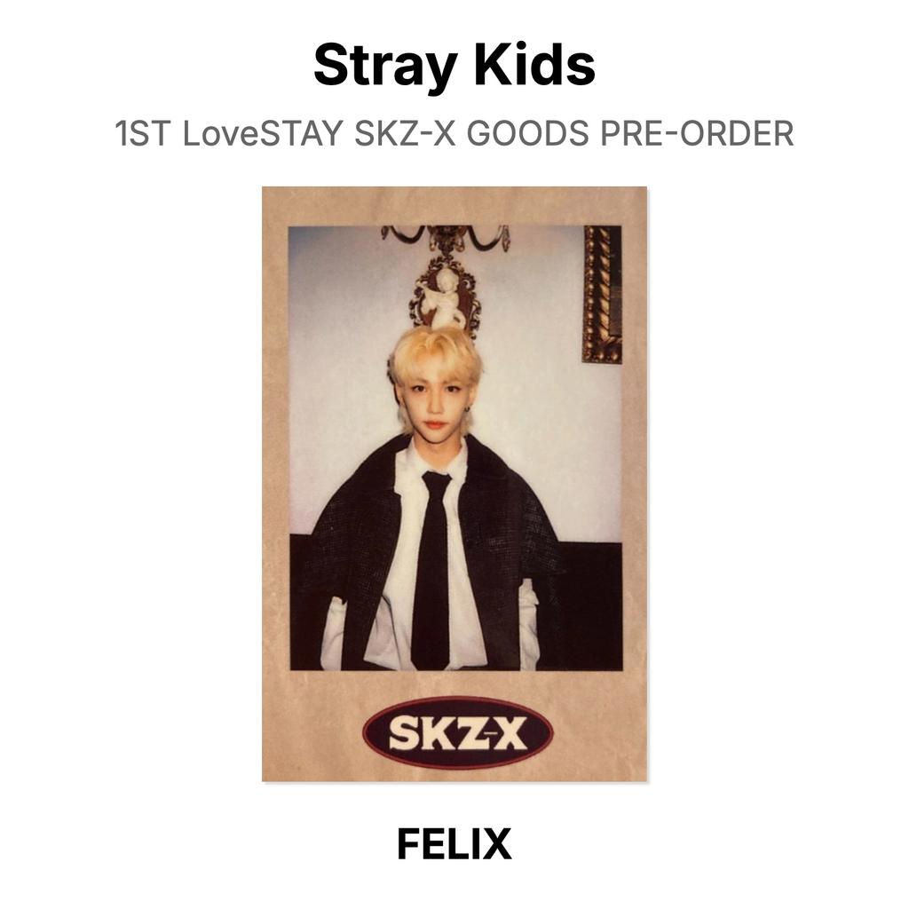 Stray Kids 1ST LoveSTAY SKZ-X GOODS PRE-ORDER Official Photocard