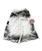 SK8ER ROCK Flag Raid Painting Cargo Bermuda Shorts ((Off White))
