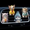 Car Outlet Vent Perfume Clips Cat Air Freshener Diffuser Aromatherapy Decoration Interior Aromatherapy Pad Car Cat Shape Clip