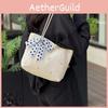 Trendy Large Summer Beach Bag For Women Featuring Chic Floral Woven Style
