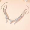 Lip Face Adornment Mechanical Punk Jewelry Sturdy Alloy Head Accessory For Stage Wear