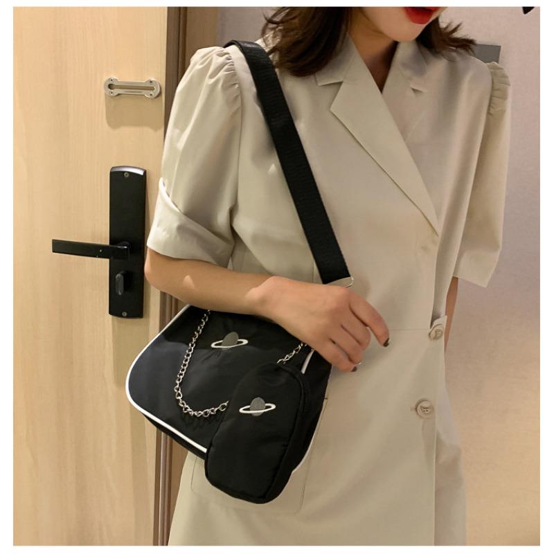 Ins Style Oxford Cloth Shoulder Bag for Women Fashional Crossbody Handbag