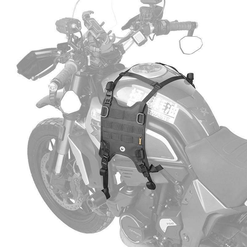 Multipurpose Backpack Waterproof Motorcycle Travel Quick Dismantling Locomotive Side Bag Motorcycle Fuel Tank Side Vest Fuel Tank Hanging Bag Suitcase