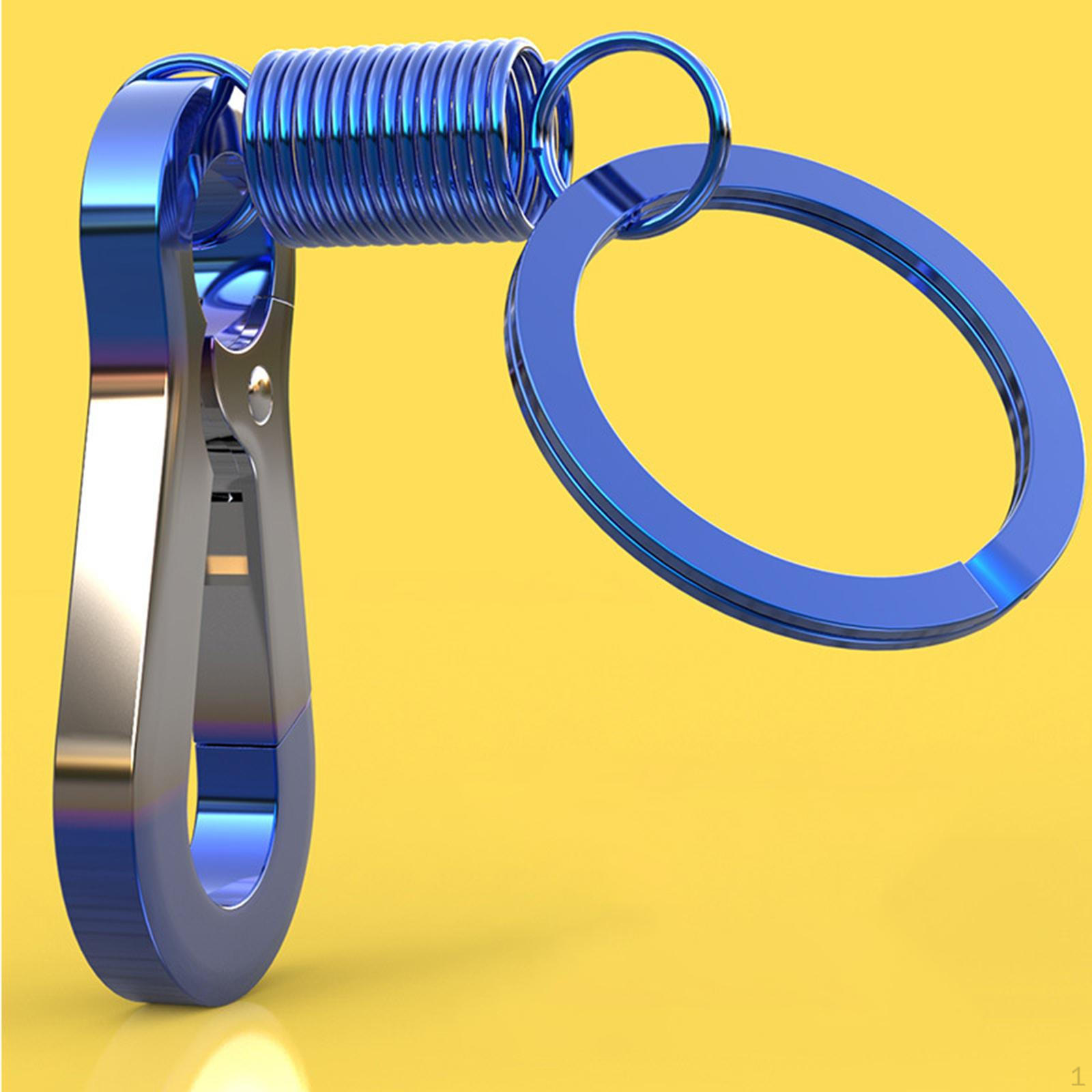 

Fashion Keyring Men Retro Style Business Metal Titanium Firing Process Classic Waist Belt Buckle Argent