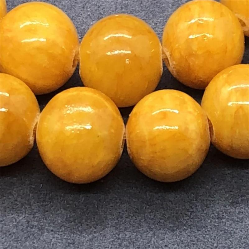 Runde lose persische Jade-Abstandsperlen für die Schmuckherstellung, DIY-Charm-Armbänder, 6/8/10 mm